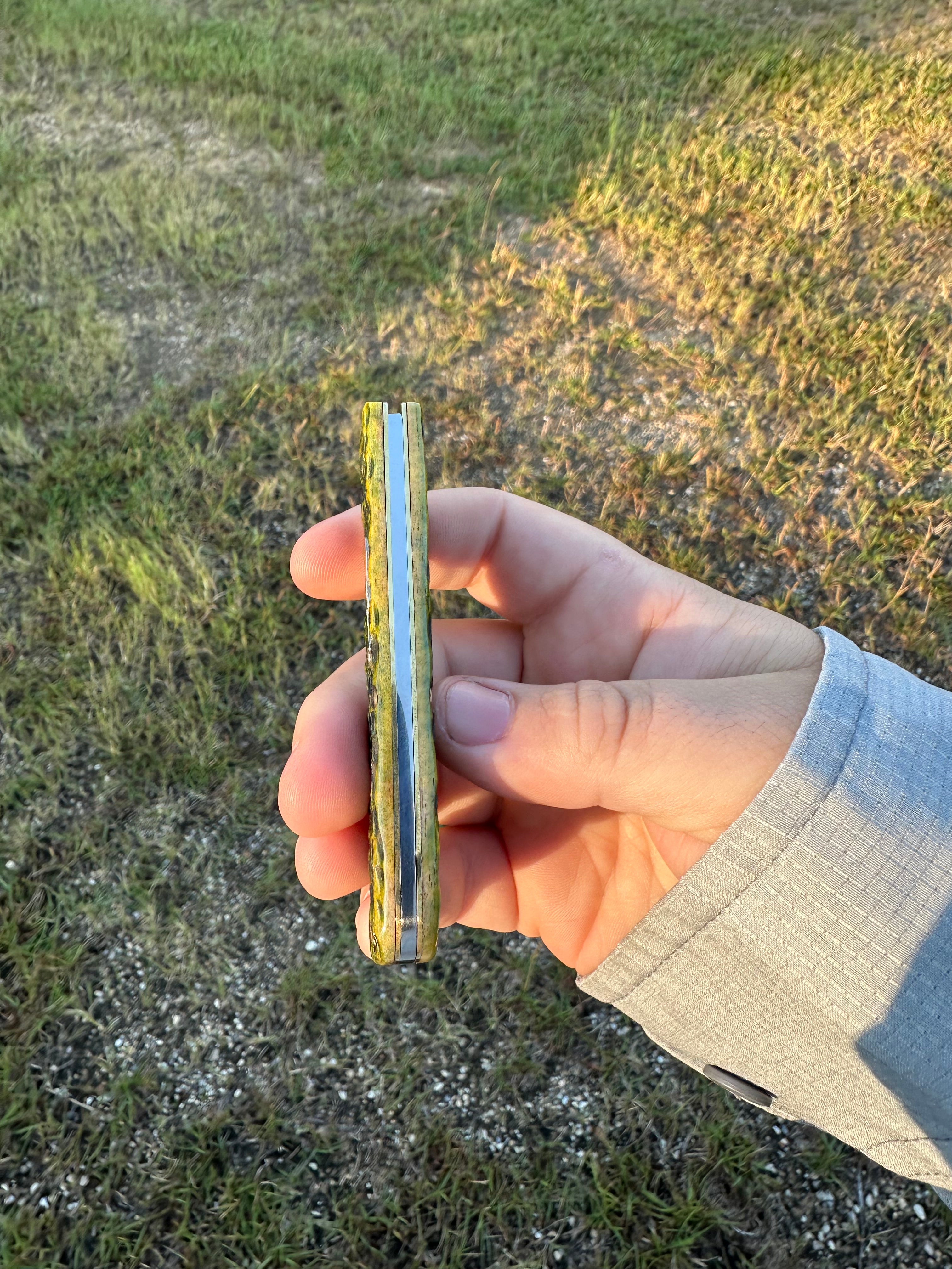 Case sod buster Jr. custom dyed-Swamp water