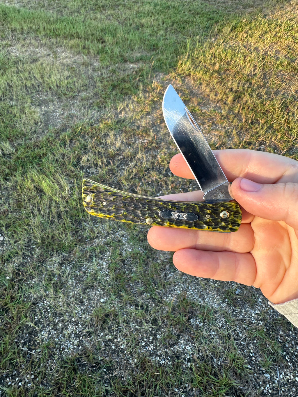 Case sod buster Jr. custom dyed-Swamp water